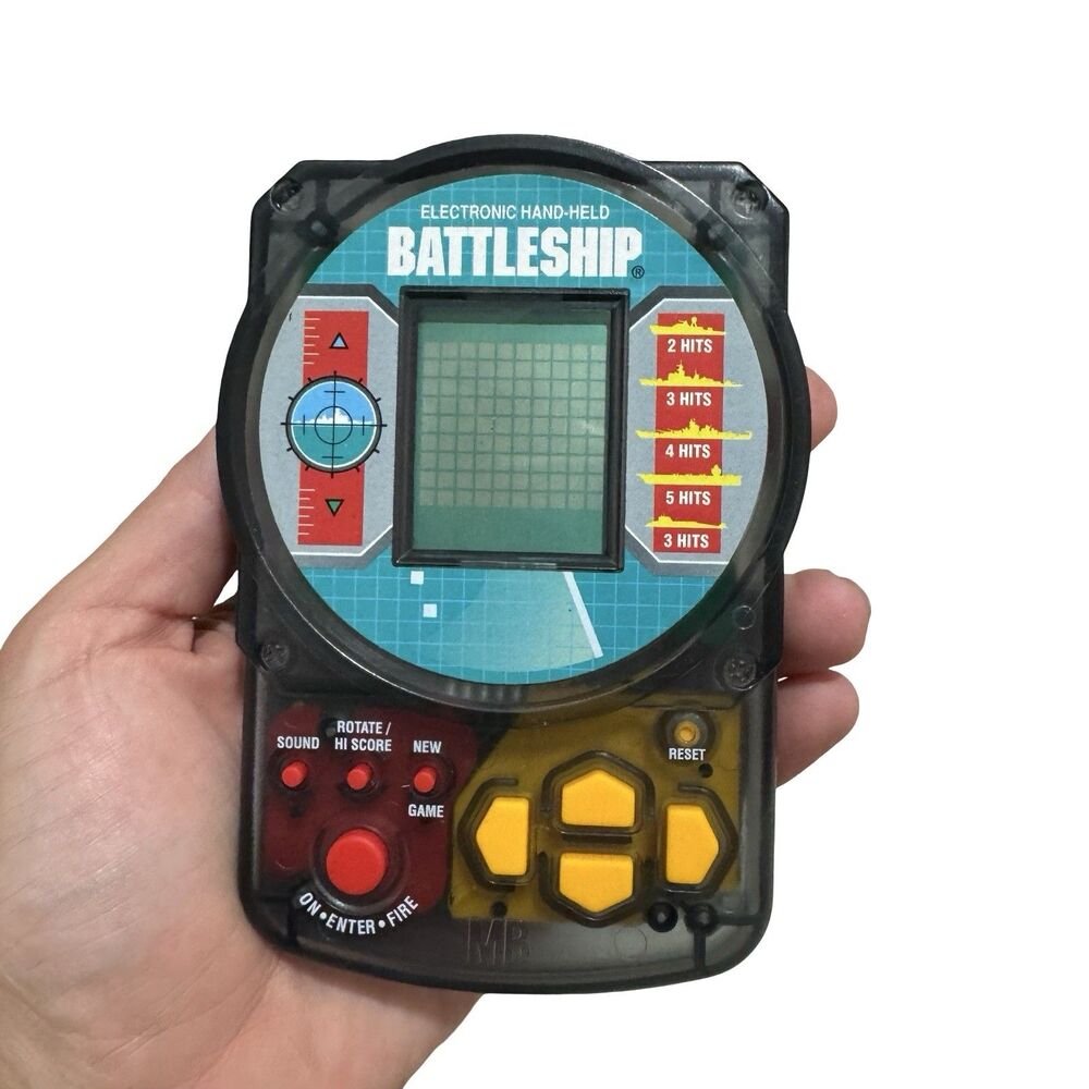 1995 Milton Bradley Battleship Handheld Electronic Game  Working